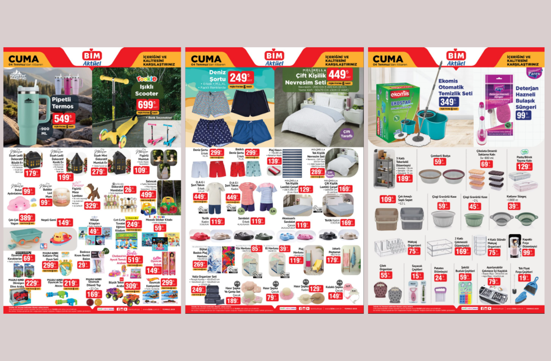 BİM'e North Pacific termos geliyor! 4 Temmuz 2025 BİM Aktüel Kataloğu burada