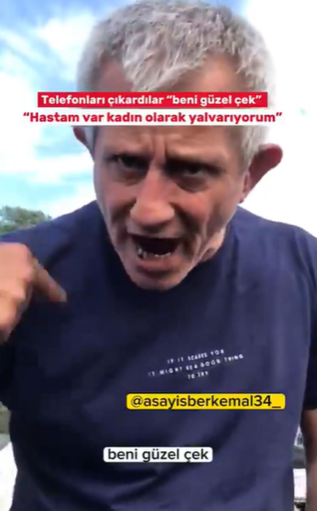Olay görüntüler! Hastaneye yetişmeye çalışıyordu, önü kesildi! Yalvarsa da kimse dinlemedi: “Beni güzel çek” 2