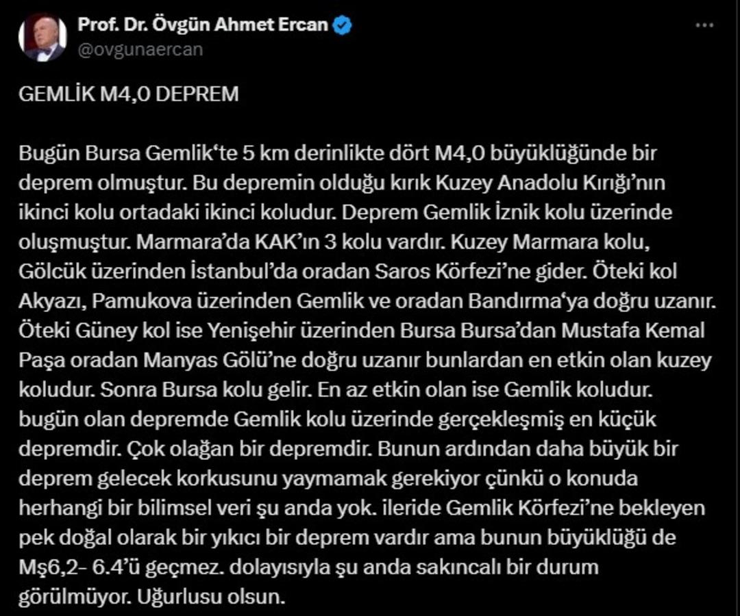 Son dakika: AFAD duyurdu! Bursa da 70 dakika arayla ikinci deprem; önce 3,9 şimdi 4,2... Artçı sarsıntılar yaşanıyor 6
