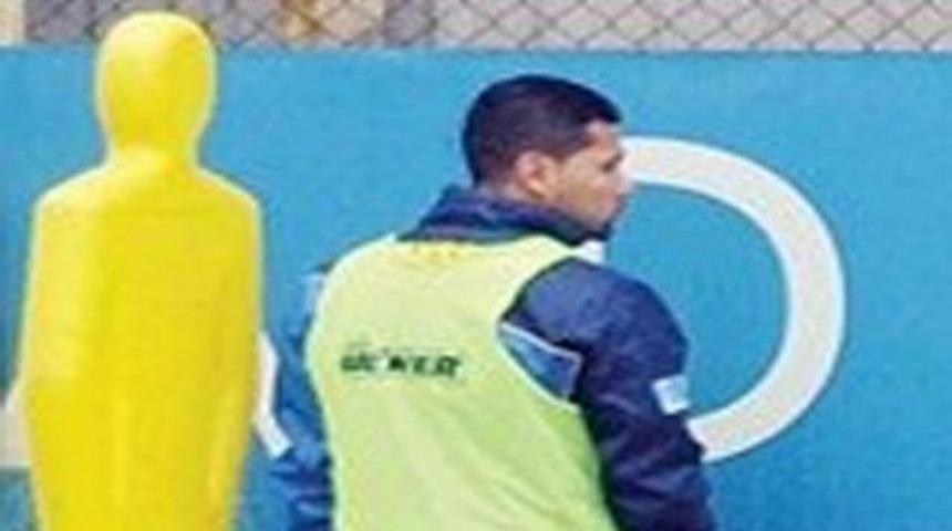 Santos tuvalete yetişemeyince...