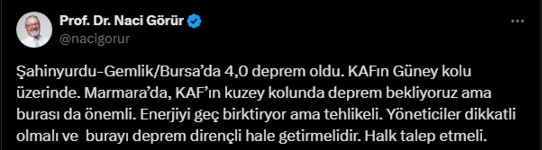Son dakika: AFAD duyurdu! Bursa da 70 dakika arayla ikinci deprem; önce 3,9 şimdi 4,2... Artçı sarsıntılar yaşanıyor 5