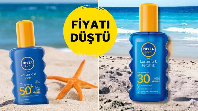 Cildinizin koruma kalkanı hazır! Nivea güneş koruyucu spreylerde indirim başladı