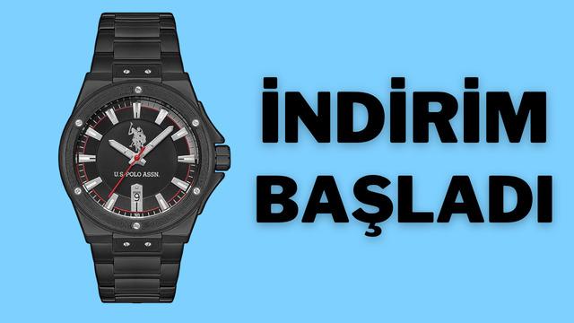 Bileğinizde fark yaratan detay: U.S. Polo Assn. USPA1060-05 Erkek Kol Saati indirimde