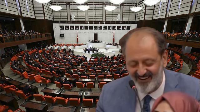 TBMM’de dikkat çeken protesto: Salavat getirdi...