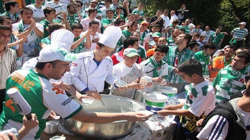 Bursaspor'dan cacıklı protesto!