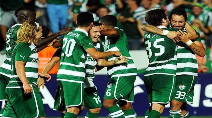 Bursaspor UEFA'nın manşetinde