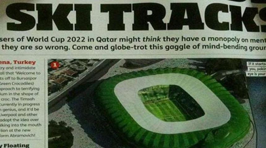 Timsah Arena İngiliz basınında..!