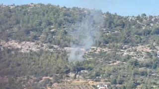 Gazipaşa’da ormanlık alanda başlayan yangın büyümeden söndürüldü