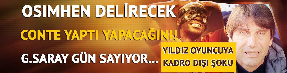 Antonio Conte'den Galatasaraylıları sevindirecek hareket...
