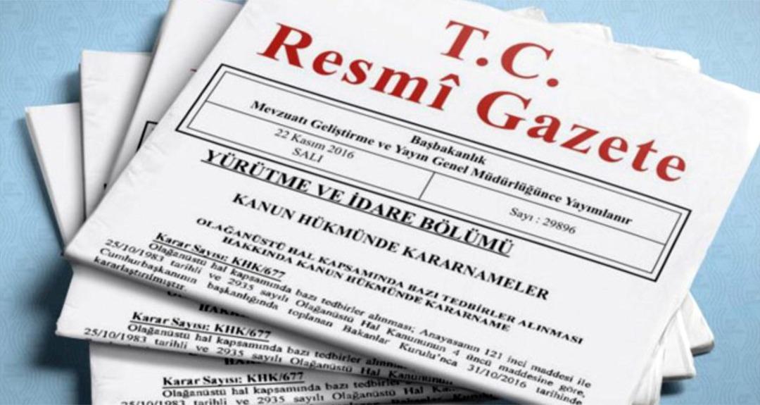 Cumhurbaşkanlığı Raportörlüğü Yönetmeliği Resmi Gazete de yayımlandı 1
