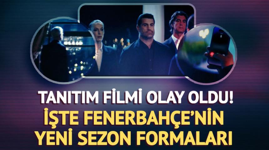 Fenerbahçe yeni sezon formalarını tanıttı!