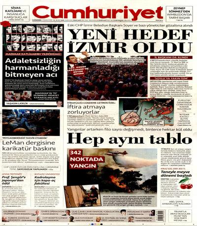 Cumhuriyet
 Gazetesi oku