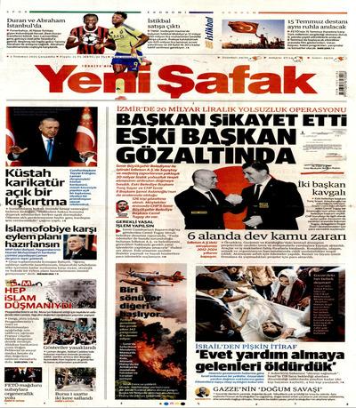 Yeni afak
 Gazetesi oku