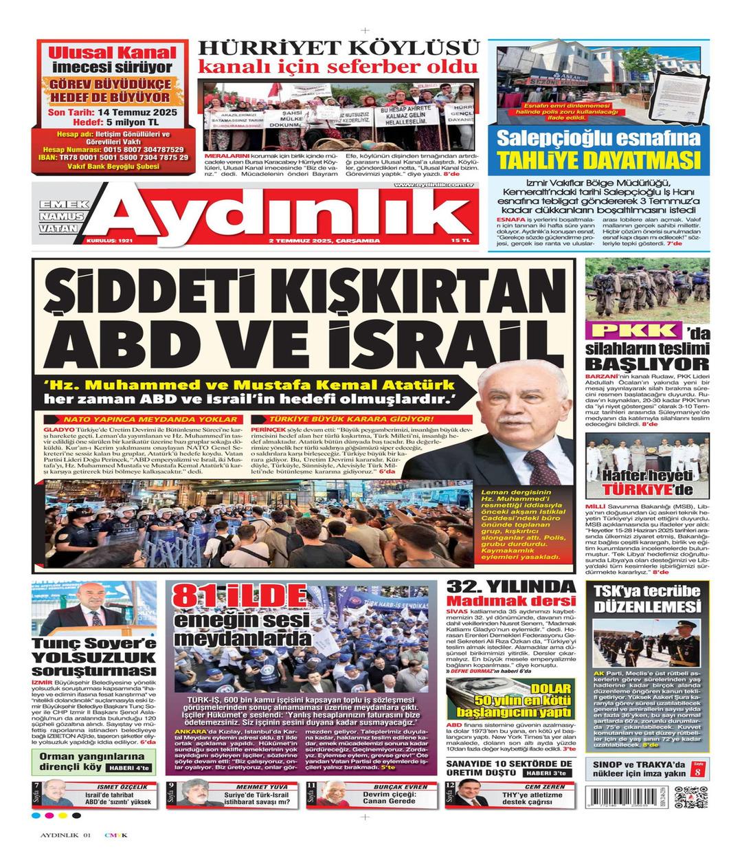 Aydınlık Gazetesi
