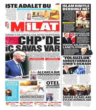 Milat
 Gazetesi oku