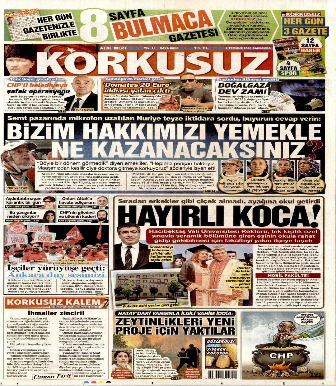 Korkusuz Gazetesi