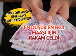 En düşük emekli maaşı için net rakam verdi! 'Kapısını çalmış olacak'