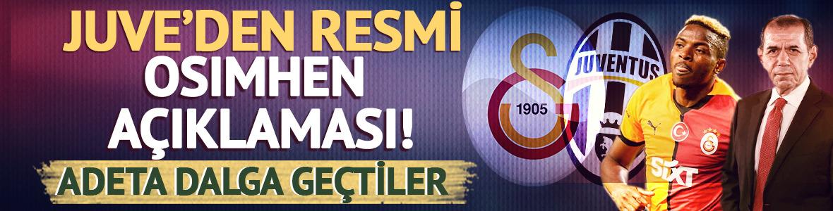 Juve'den resmi Osimhen açıklaması! Adeta dalga geçtiler...