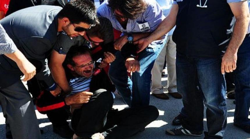 Ediz'in babası sinir krizi ge&ccedil;irdi