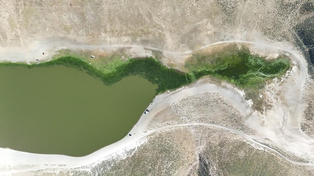 Ünlü Kalp göl kurumaya başladı! Görenlerin tanıyamadığı gölün son hali!  2