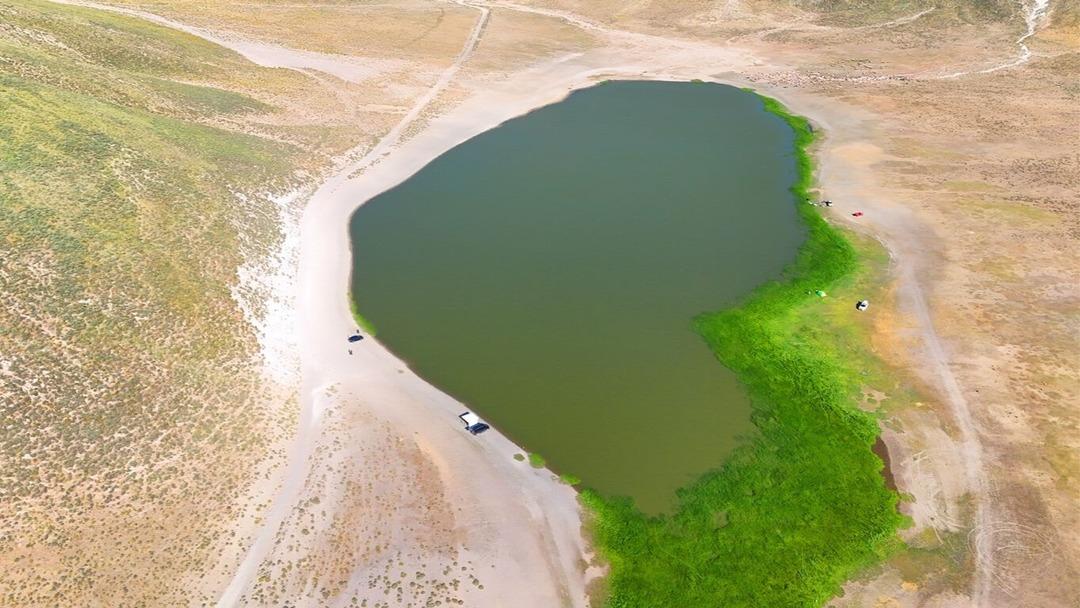 Ünlü Kalp göl kurumaya başladı! Görenlerin tanıyamadığı gölün son hali!  1
