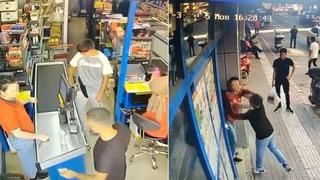 Yer: Bursa! Kasada başlayan gerginlik yumruklu kavgaya dönüştü, kasiyerin burnu kırıldı