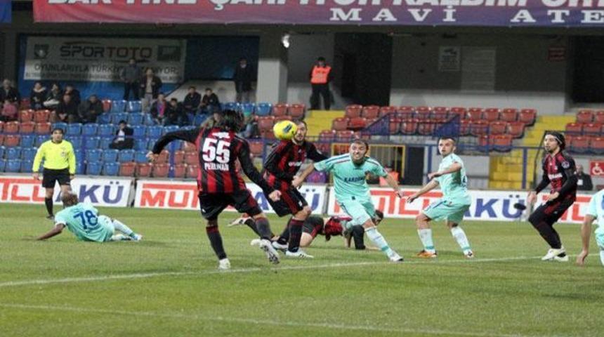 Karab&uuml;k'te gol yok!