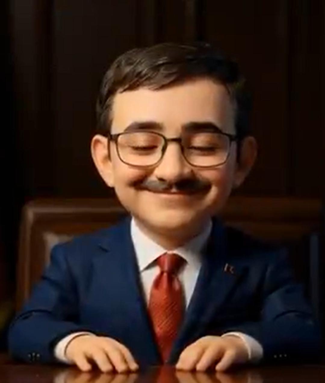 Bakan Kacır paylaştı! Yapay zekayla oluşturuldu, aralarında Cumhurbaşkanı Erdoğan da var 2