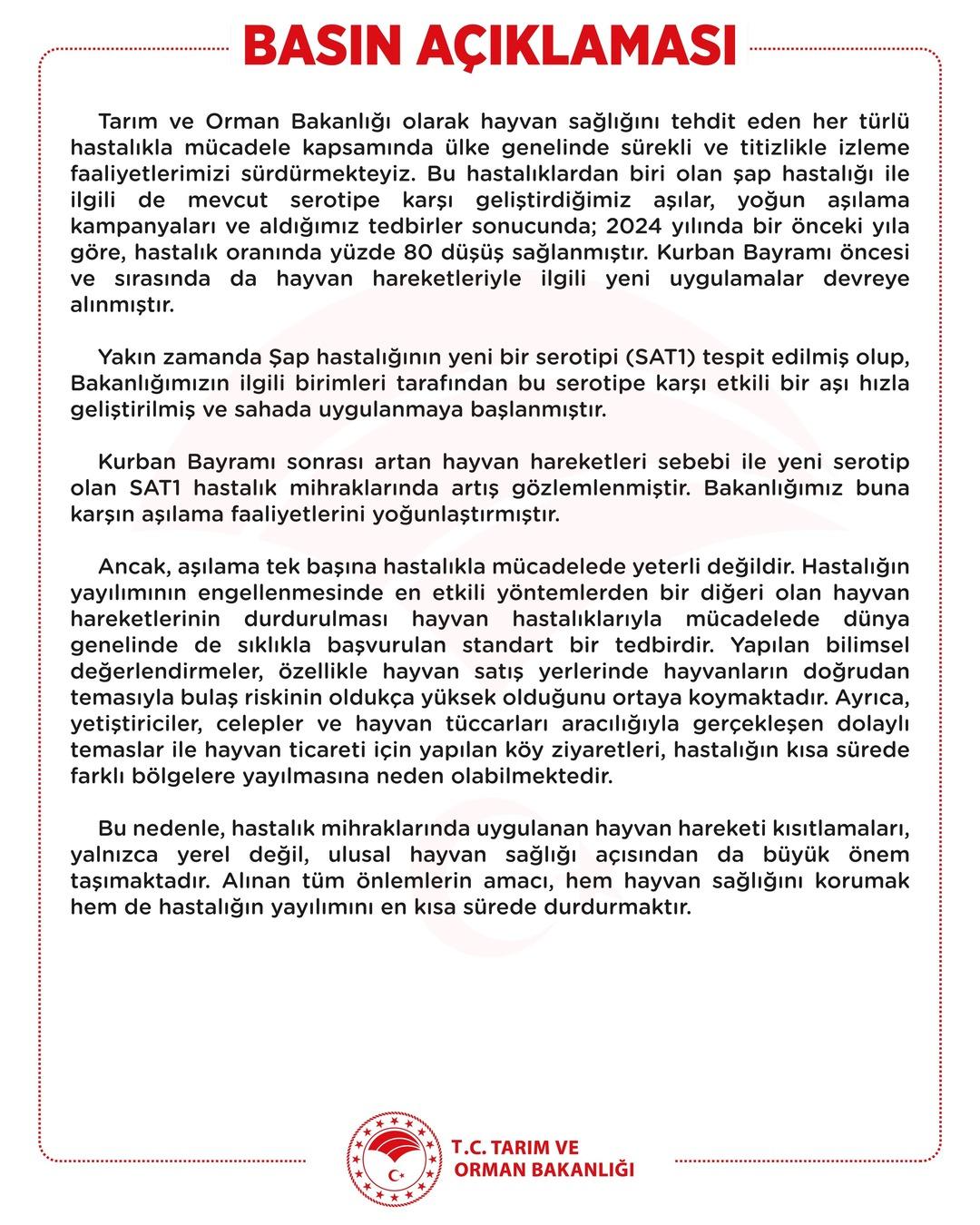 Bakanlık duyurdu! Faaliyetleri geçici süreyle durduruldu  Kırmızı et tüketimi  vurgusu 1