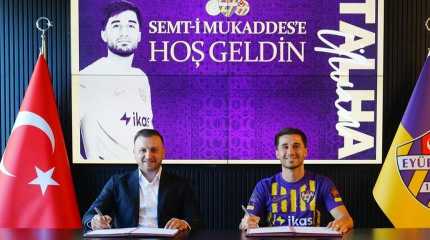Eyüpspor, Talha Ülvan ile 3 yıllık sözleşme imzaladı