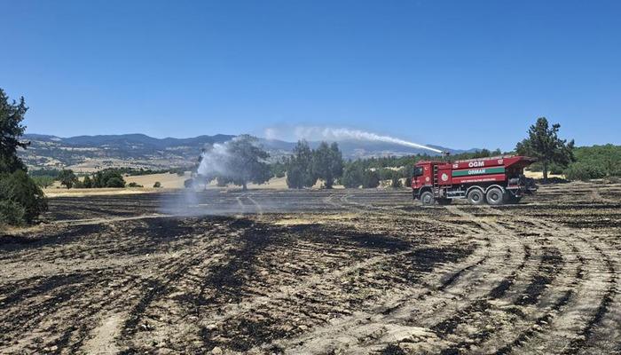 20509091-700x400 Hisarcık'ta biçerdöverden kaynaklanan yangın 30 dekar alanı kül etti