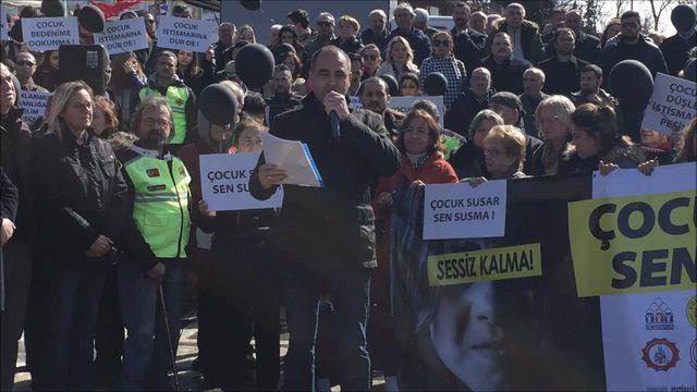 Silivri'de cinsel istismar protesto edildi