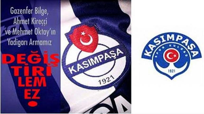 Kasımpaşa'nın yeni logosu taraftarı &ccedil;ıldırttı