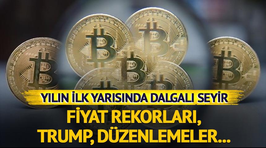 Kripto parada yılın ilk yarısında dalgalı seyir! Önce rekor sonra düşüş...