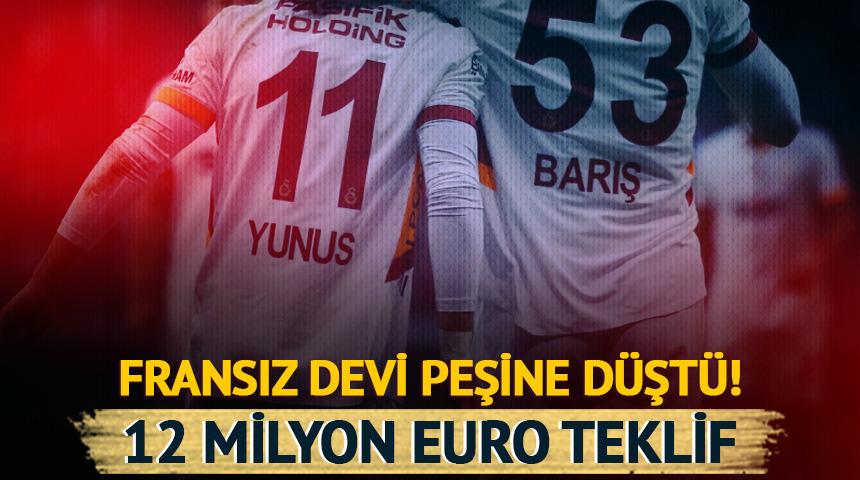 Fransız devi, Galatasaray ile sözleşme uzatmayan Yunus Akgün'ün peşinde!