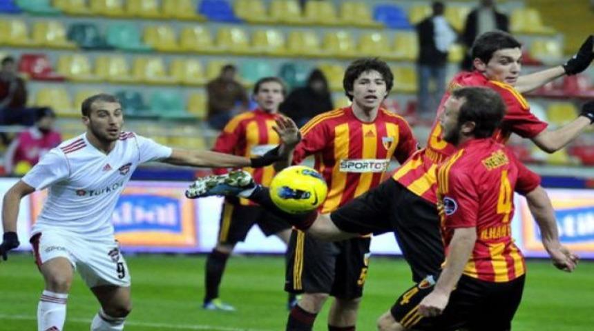 Kayseri'de puanlar paylaşıldı!