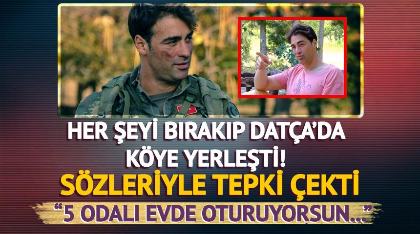 Sarp Levendoğlu her şeyi bırakıp Datça'ya yerleşti! Sözleri tepki çekti