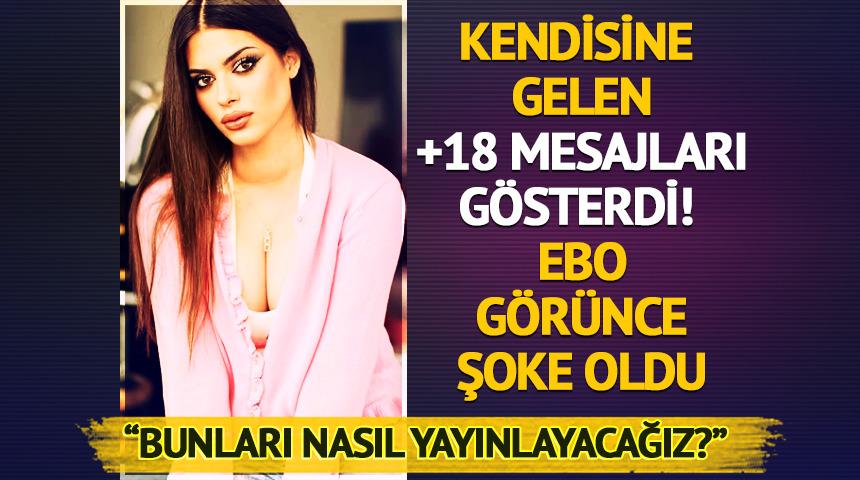 Derin Talu, kendisine gelen +18 mesajları Ebo'ya gösterdi! "Utanmıyor musunuz?"