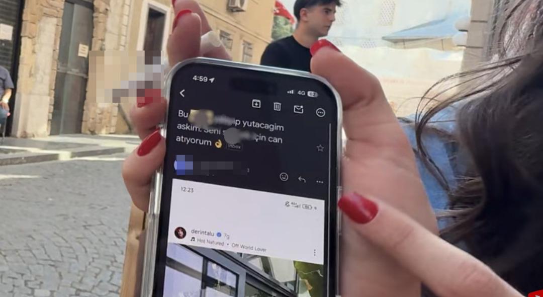 Derin Talu, kendisine gelen +18 mesajları Ebo ya gösterdi! 