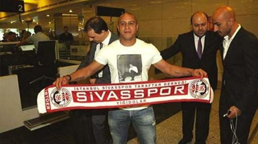 Roberto Carlos resmen Sivasspor'da!
