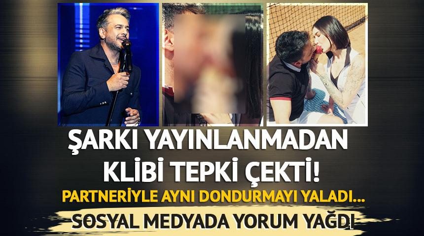 Partneriyle aynı dondurmayı yaladığı klip tepki çekti! ''Hiç hoş değil''