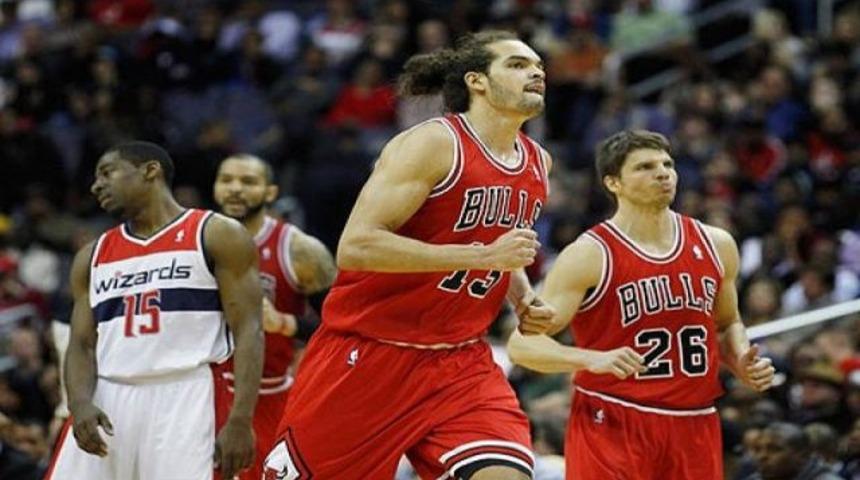 &Ouml;merli Chicago, Wizards'a acımadı!
