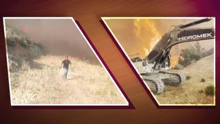 Alevlerin arasında kaldı cehennemi yaşadı! Etim eriyor, yandığımı hissediyorum