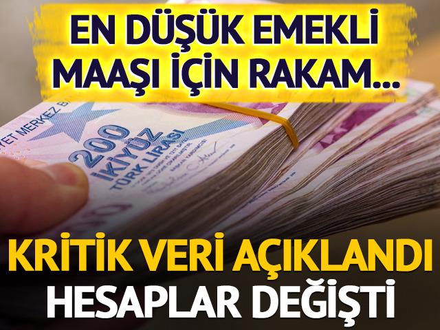 Hesaplar değişti! En düşük emekli maaşı için rakam... Kritik Haziran enflasyonu belli oldu