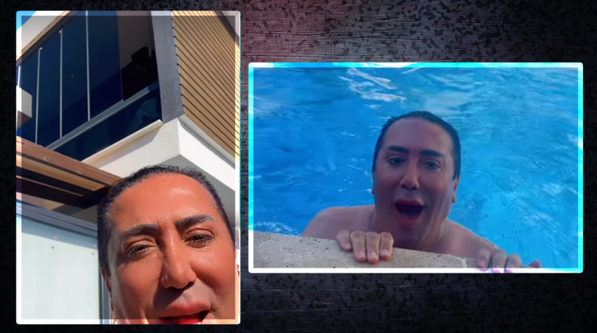 Murat Övüç lüks yazlığından paylaştı! Belediyeye isyan edip "Özelimizi görecekler" dedi