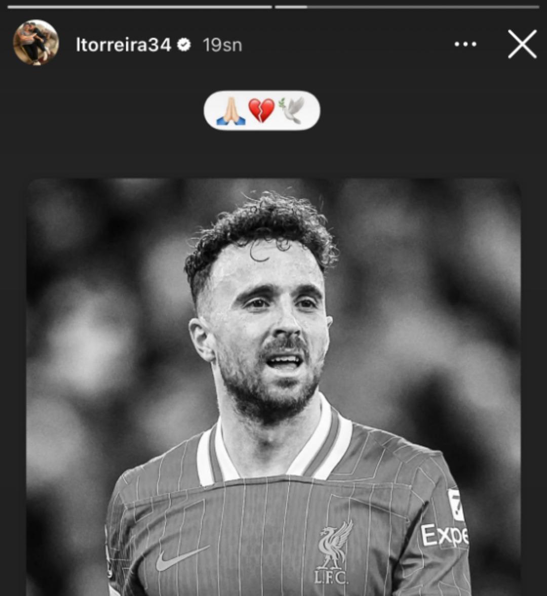 Galatasaray ın yıldızı Lucas Torreira dan Diogo Jota ya veda... 1