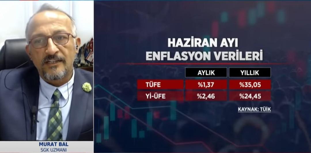 Asgari ücret zammı için uzman isim canlı yayında açıkladı!  2 aylık verilere bakınca...  Seyyanen zam ve refah payı çıkışı 3