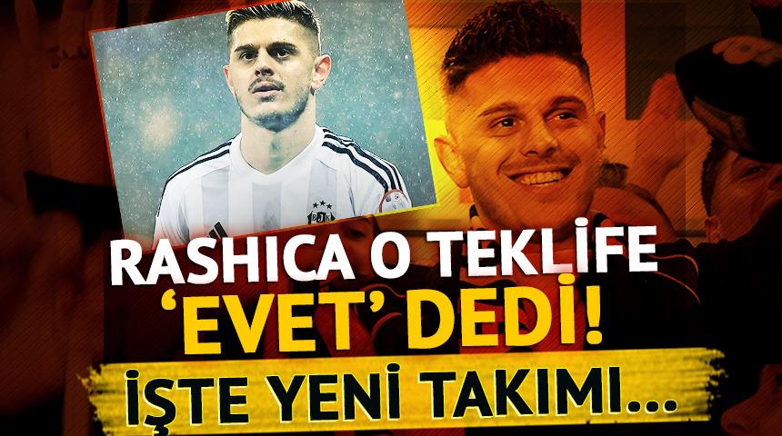 Rashica o teklife 'evet' dedi! İşte yeni takımı...