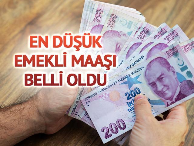 En düşük emekli maaşı belli oldu! İşte yeni rakam