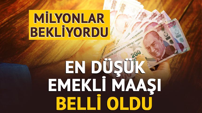 En düşük emekli maaşı belli oldu! İşte yeni rakam